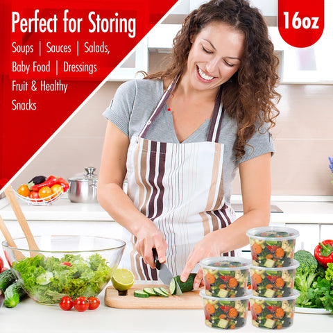 Microwave-safe and dishwasher-safe design speeds up meal prep and cleanup.
