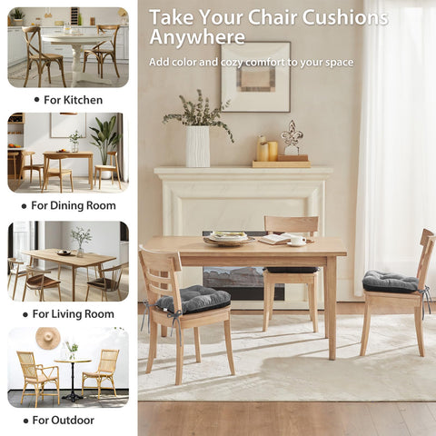 Quilmfoam chair padding fits dining and kitchen chairs.