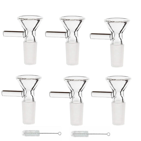 Qulfimea glass funnels 14mm set enable precise pouring with minimal spills.