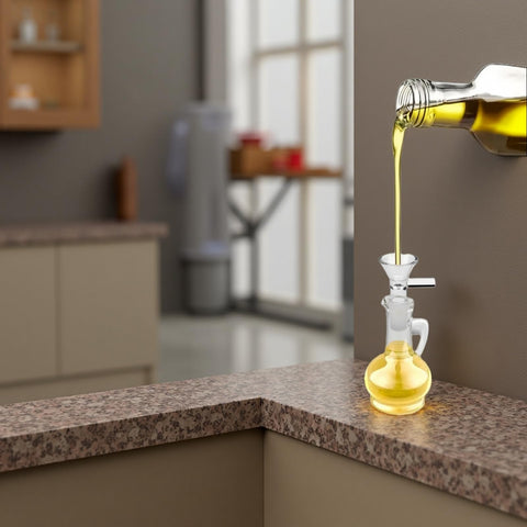 Qulfimea 14mm funnels prevent messy spills during bottling and pouring.