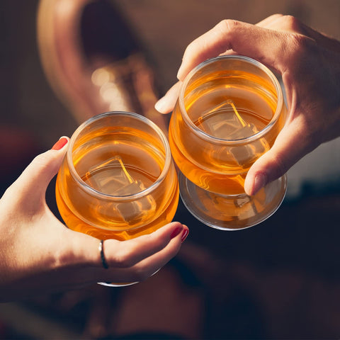 Qunclay multi-use 3.5oz beverage glasses suitable for cocktails and more