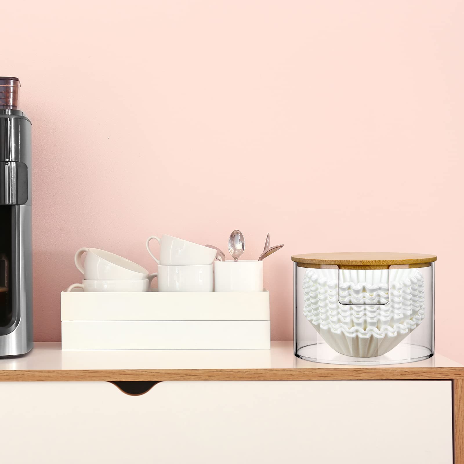 Qunclay open-access design makes removing filters quick and clean.