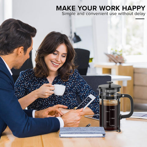 QUQIYSO French Press parts are dishwasher safe for easy cleanup