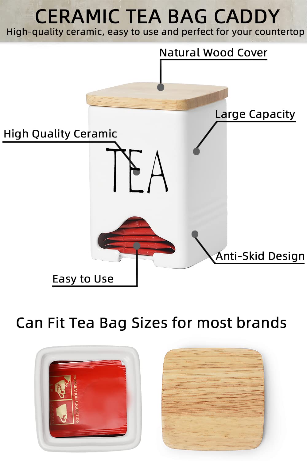 QUXIJA tea time decor enhances home, café, or office break areas