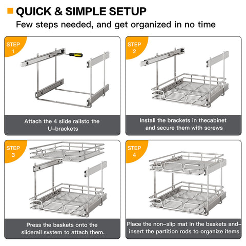 QUYUWU chrome steel finish highlights durability and modern appeal.