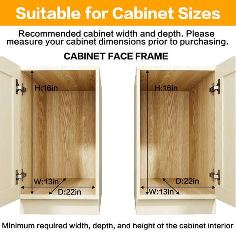QUYUWU pantry storage basket loaded keeps items organized and visible.