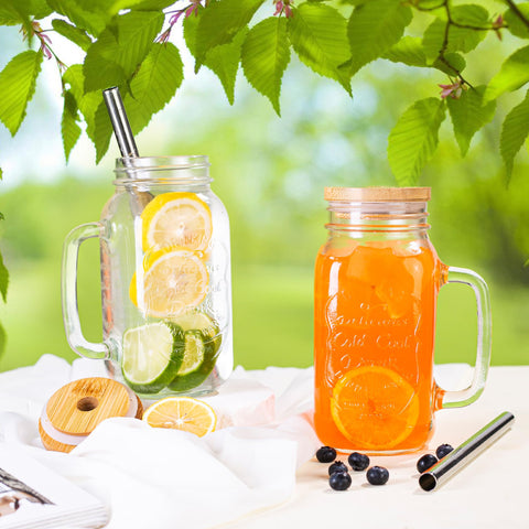 QWEZXO mason jar used for pantry storage and gift ideas