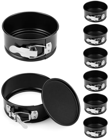 QWORK 4-inch springform pan easy release and quick cleanup.