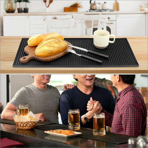 QWORK bar mat suitable for bars and kitchens with versatile use