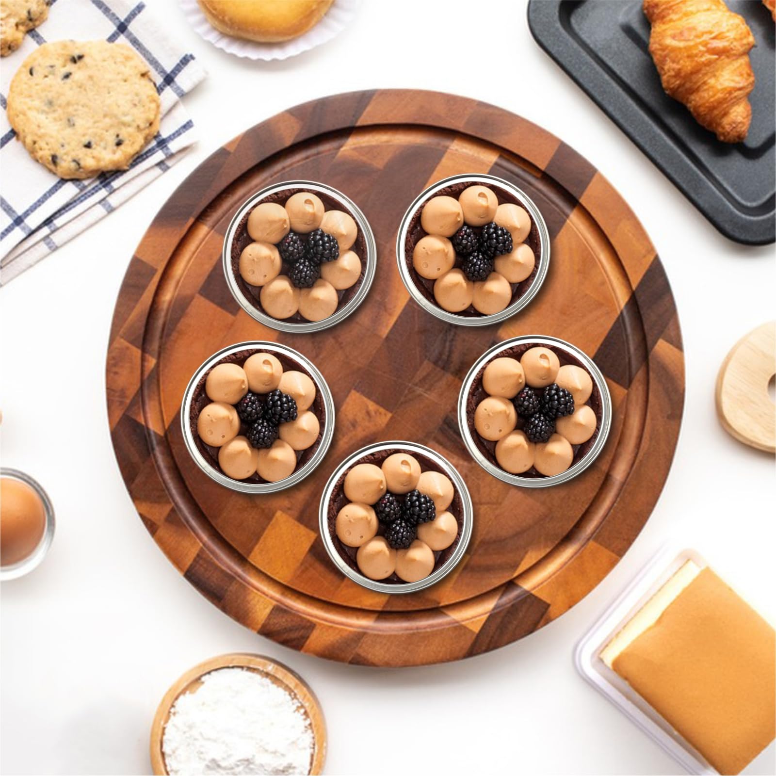 QZV oven and fridge safe cups for flexible kitchen use.