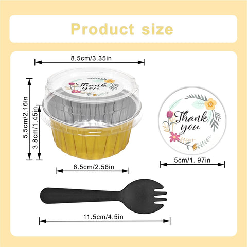 QZV transparent lids for cupcake liners prevent spills during transport.