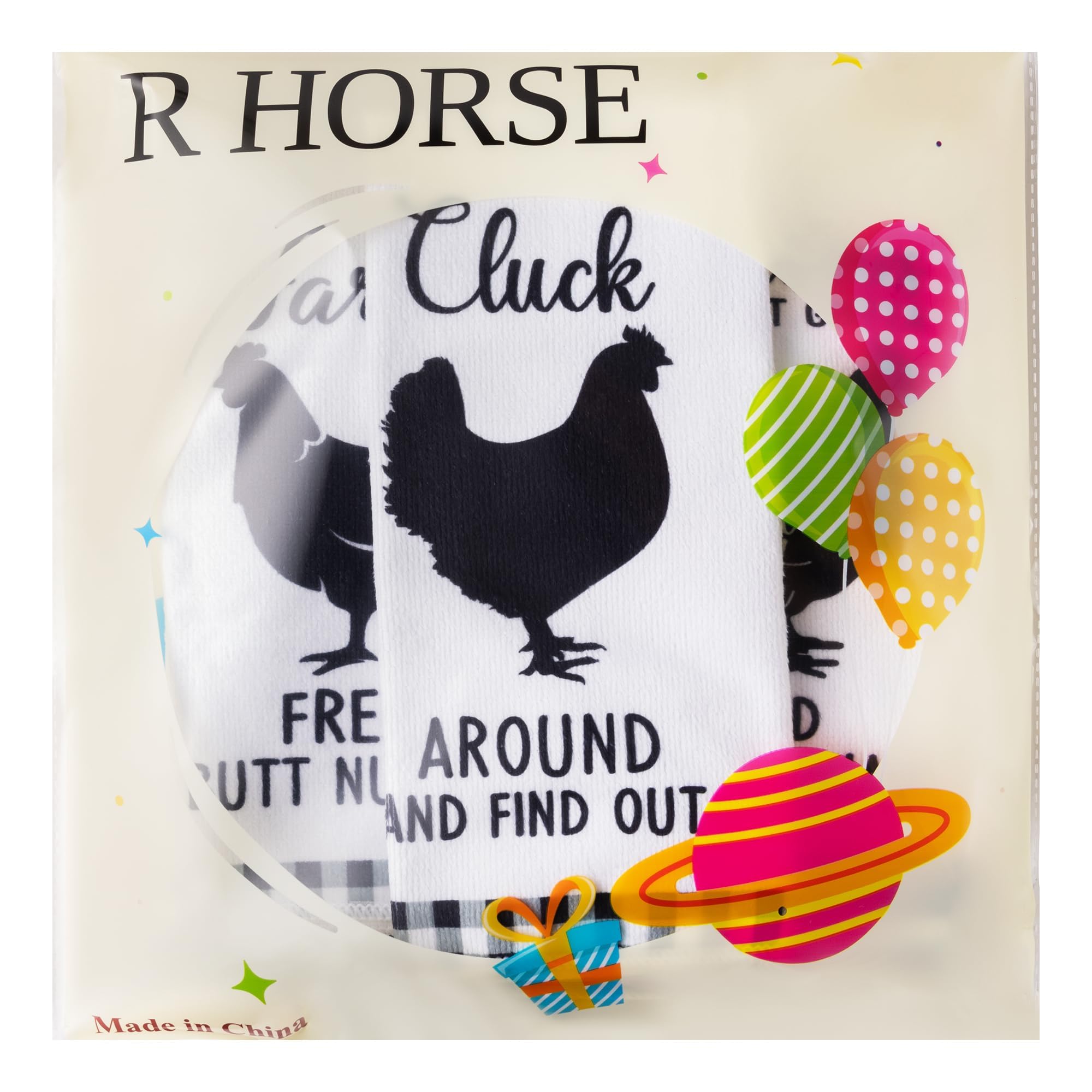 R HORSE grease-removal capability helps keep kitchen surfaces tidy.