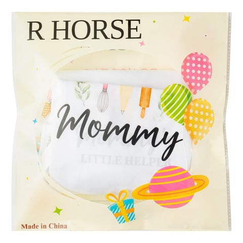 R HORSE multi-scene apron for cooking, painting, and crafts.
