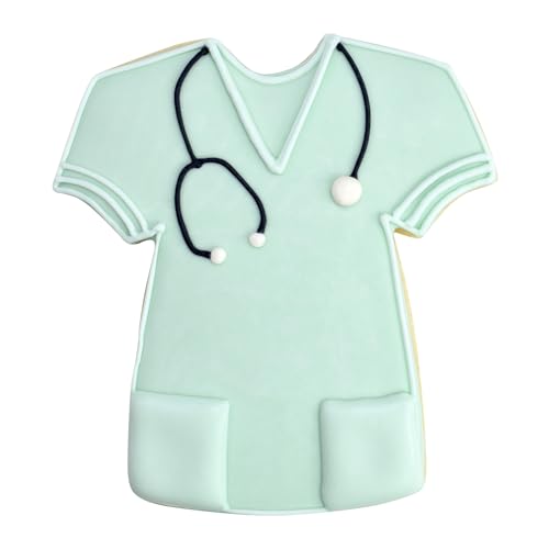 R&M nurse stethoscope cutter with crisp edges for fondant