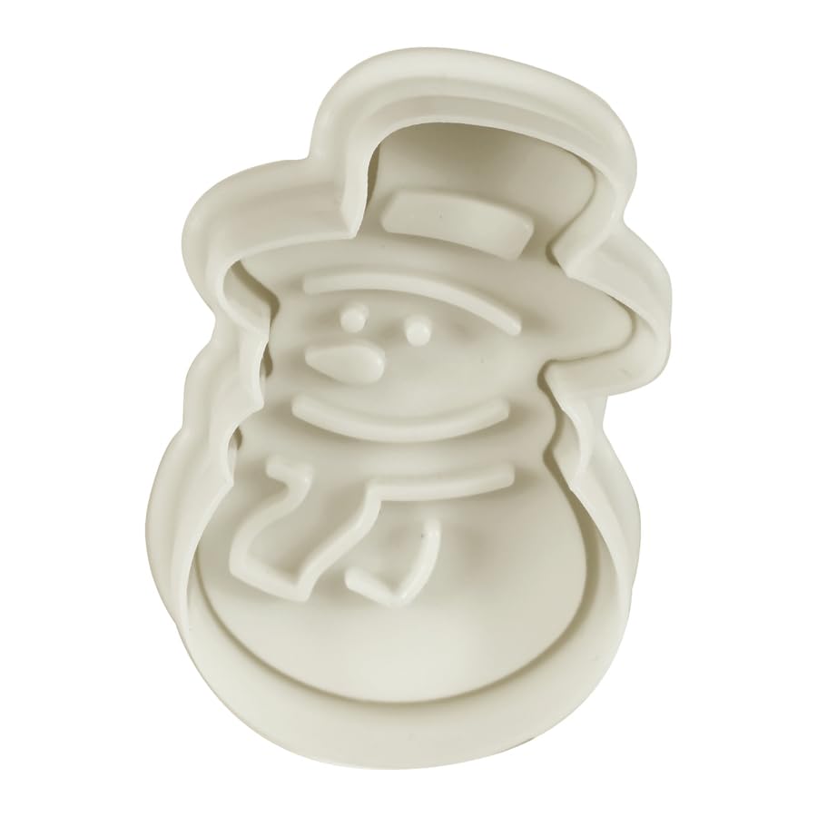 R&M Gingerbread Boy cutter creates a charming gingerbread cookie shape