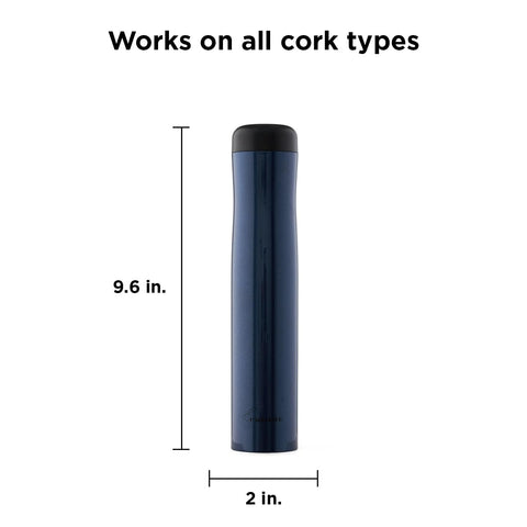 Rabbit Electric Corkscrew removing cork smoothly for effortless serving.
