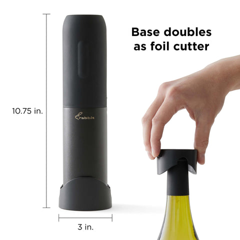 Rabbit one-touch operation demonstrates effortless cork removal