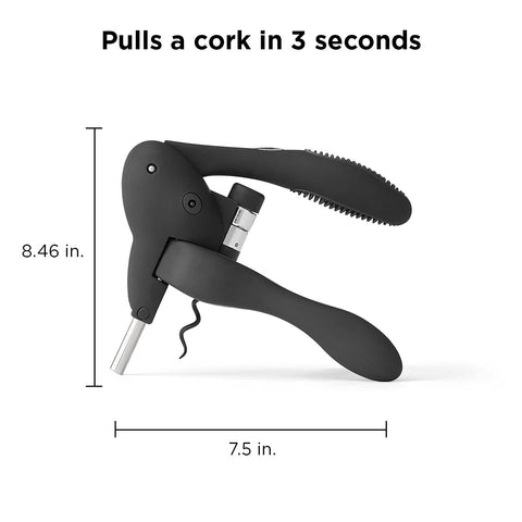 Rabbit W6004N foil cutter and extra spiral for clean, quick bottle openings