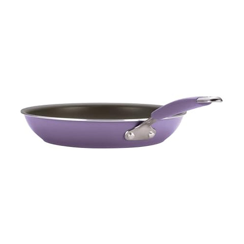 Rachael Ray Cucina lavender oven-safe set to 400°F for finishing dishes in oven