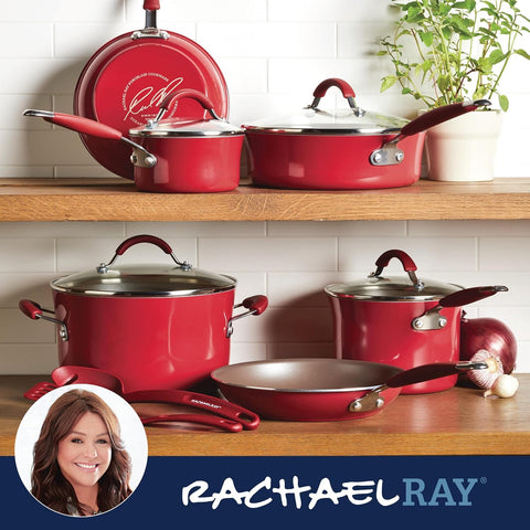 Rachael Ray Cucina slotted turner for easy flipping and draining