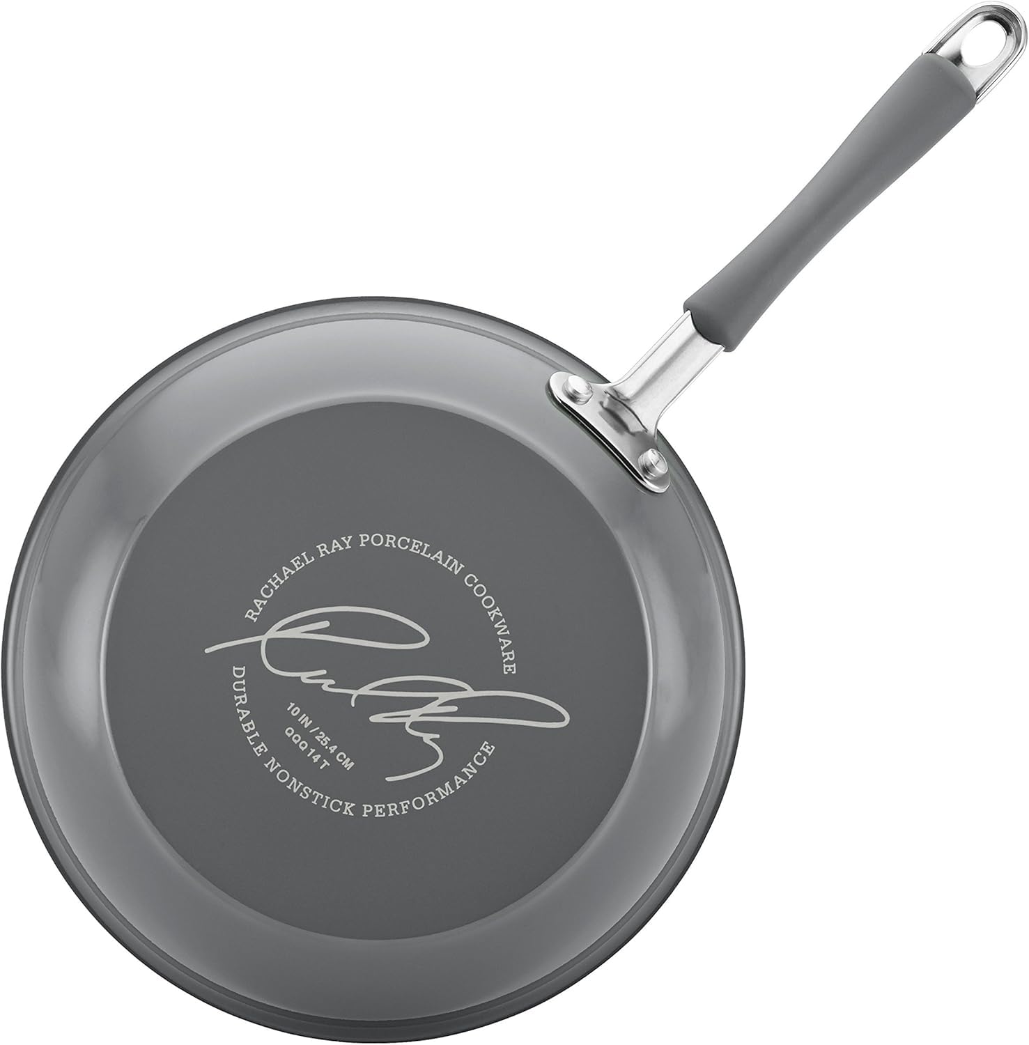 Rachael Ray Cucina nonstick coating releases food easily for cleanup.