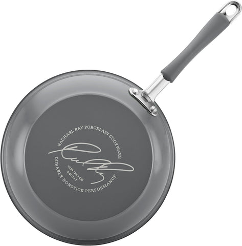 Rachael Ray Cucina nonstick coating releases food easily for cleanup.