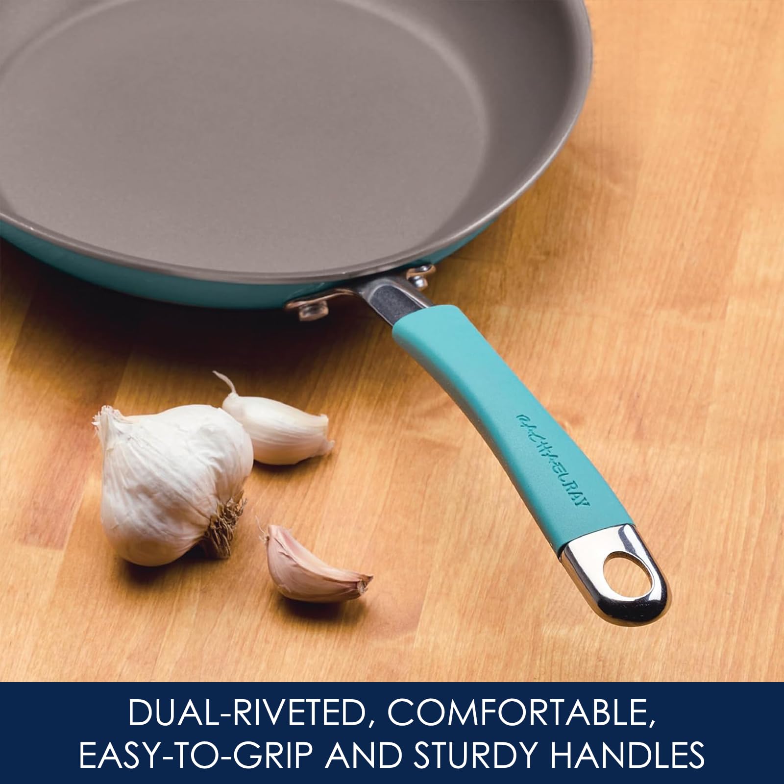 Oven-safe up to 400°F capability illustrated on Cucina pots