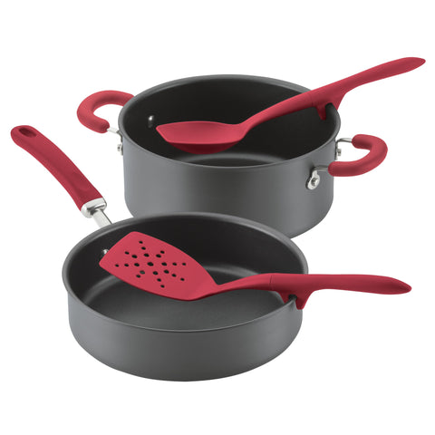 Rachael Ray Lazy Tools skinny angled turner reaches corners easily.