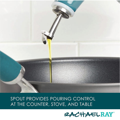Rachael Ray precision pour spout for controlled oil and vinegar flow