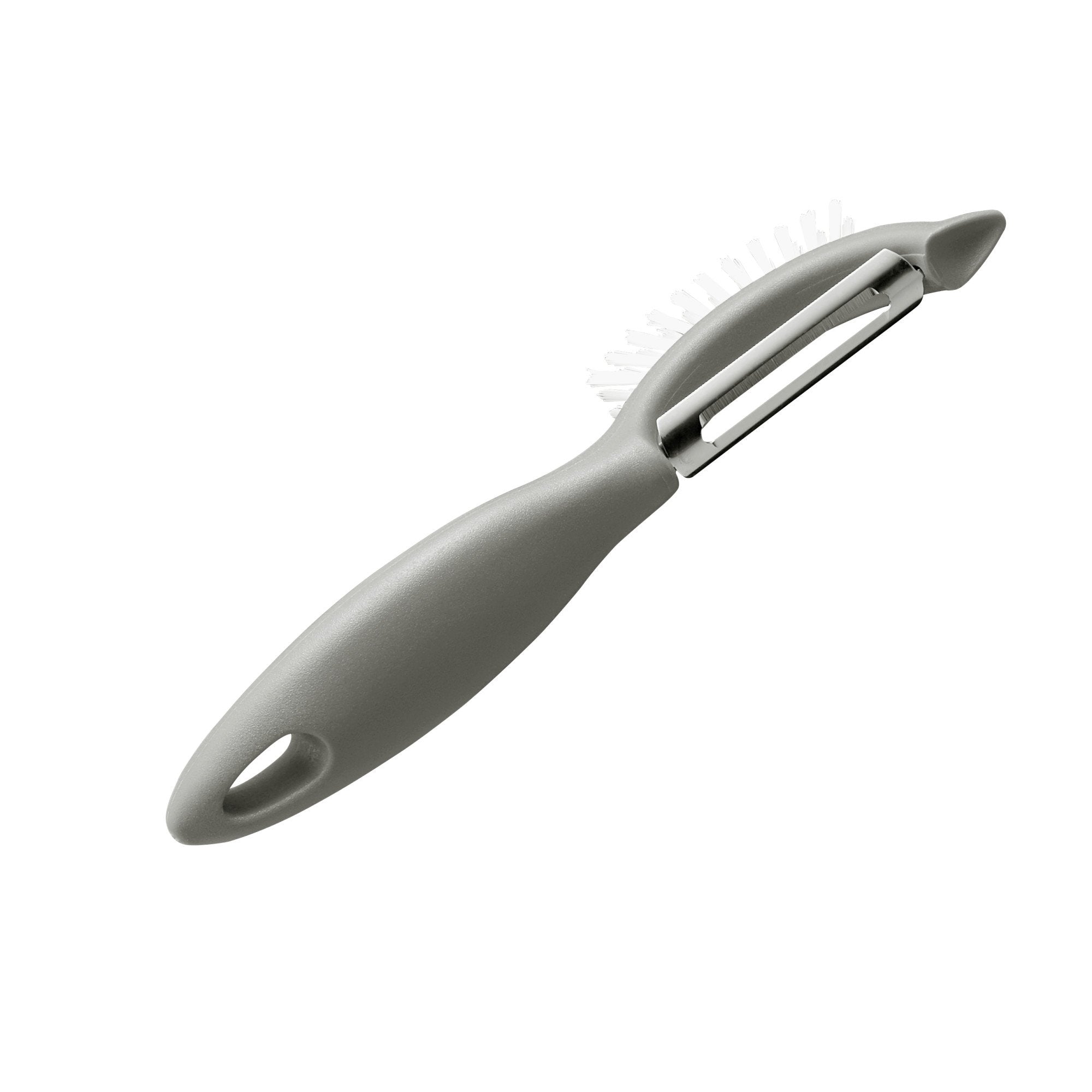 Rachael Ray Veg-A-Peel peeler blade ready for quick peeling and prep.