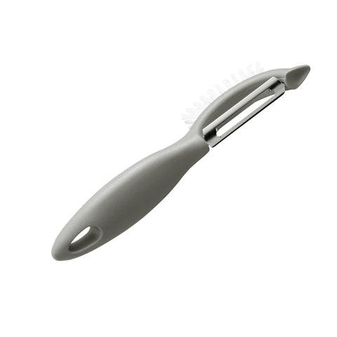 Rachael Ray Veg-A-Peel peeler blade ready for quick peeling and prep.