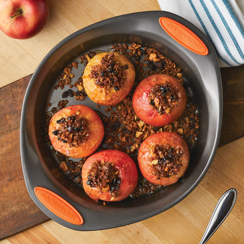 Rachael Ray Yum-o! nonstick coating offers easy release and quick cleanup.