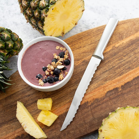 RADA knife is versatile for everyday kitchen prep tasks.