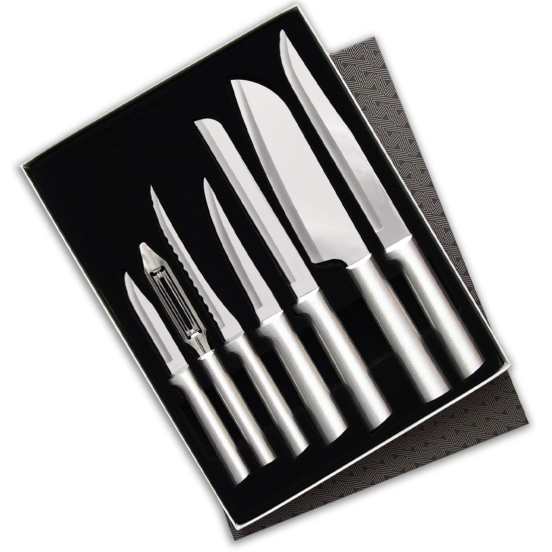 RADA Cutlery S38 seven-piece starter set assembled for versatile kitchen prep