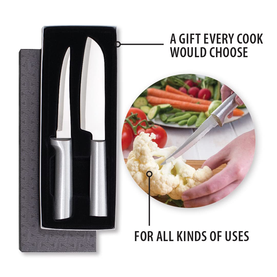 RADA S53 Cook Utility knife blade close-up highlighting versatile edge capability