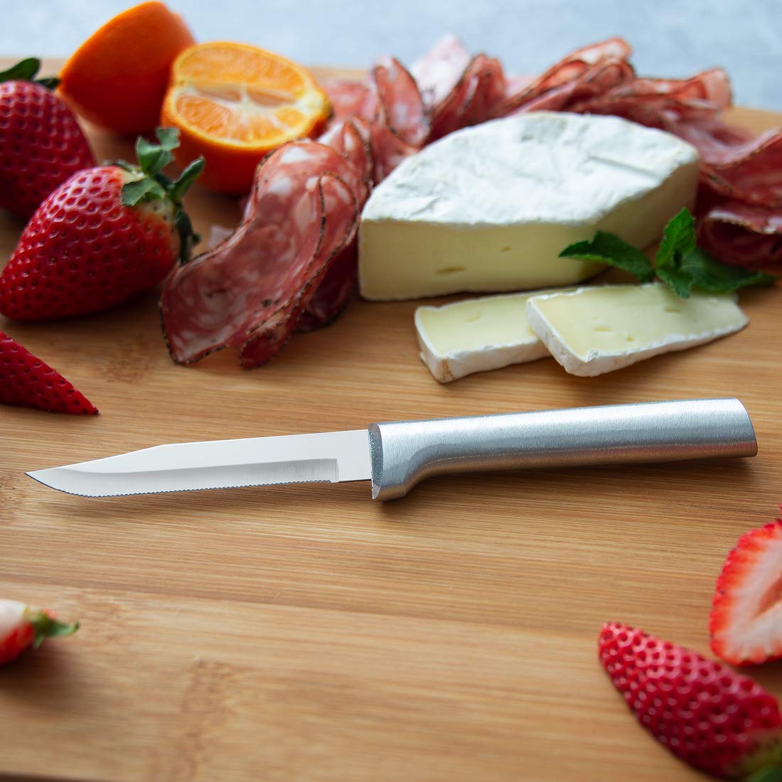 RADA Cutlery fruit and vegetable prep using serrated blade for controlled cuts