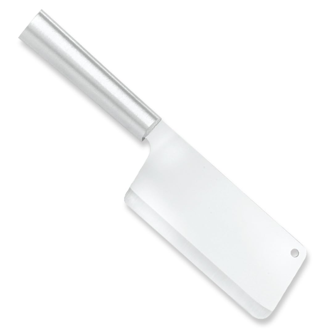 RADA Dicer Knife R129 blade closeup showing sharp edge for precise cuts