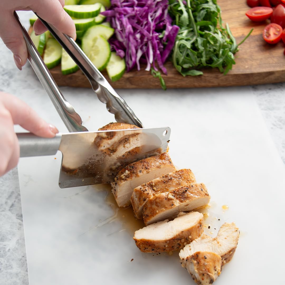 RADA Dicer Knife ready for stir-fry prep and onion dicing