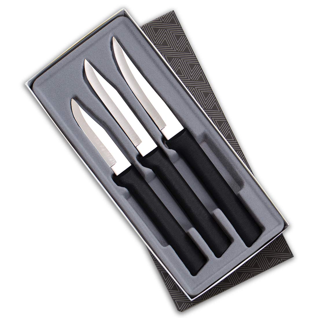 Rada G201 3-piece paring knife set for precise prep and easy fruit peeling.