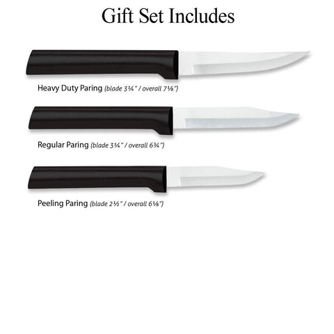 Rada G201 peeling paring knife for delicate tasks like citrus zesting.