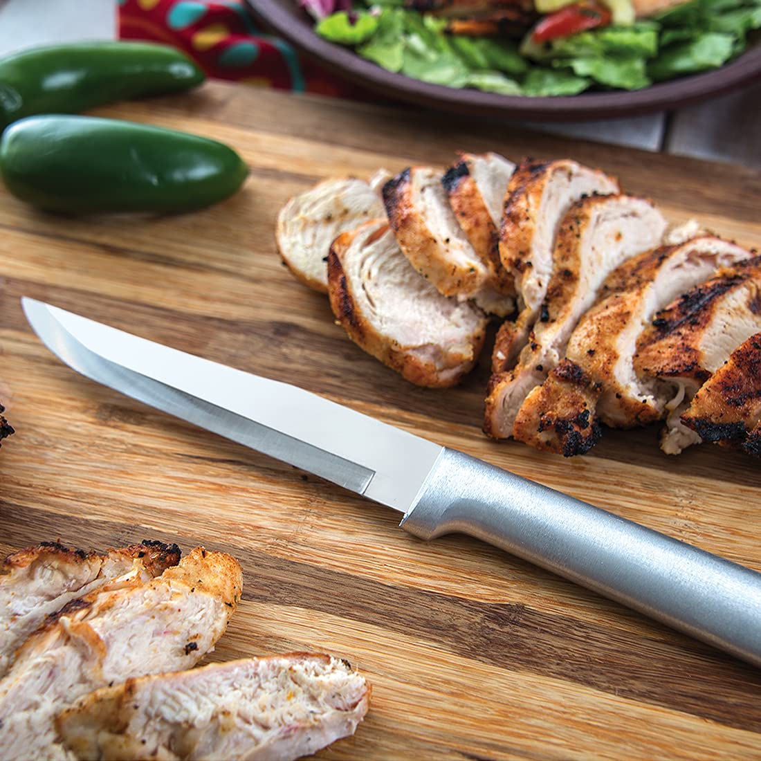 RADA Stubby Butcher Knife USA-made craftsmanship for trusted prep.