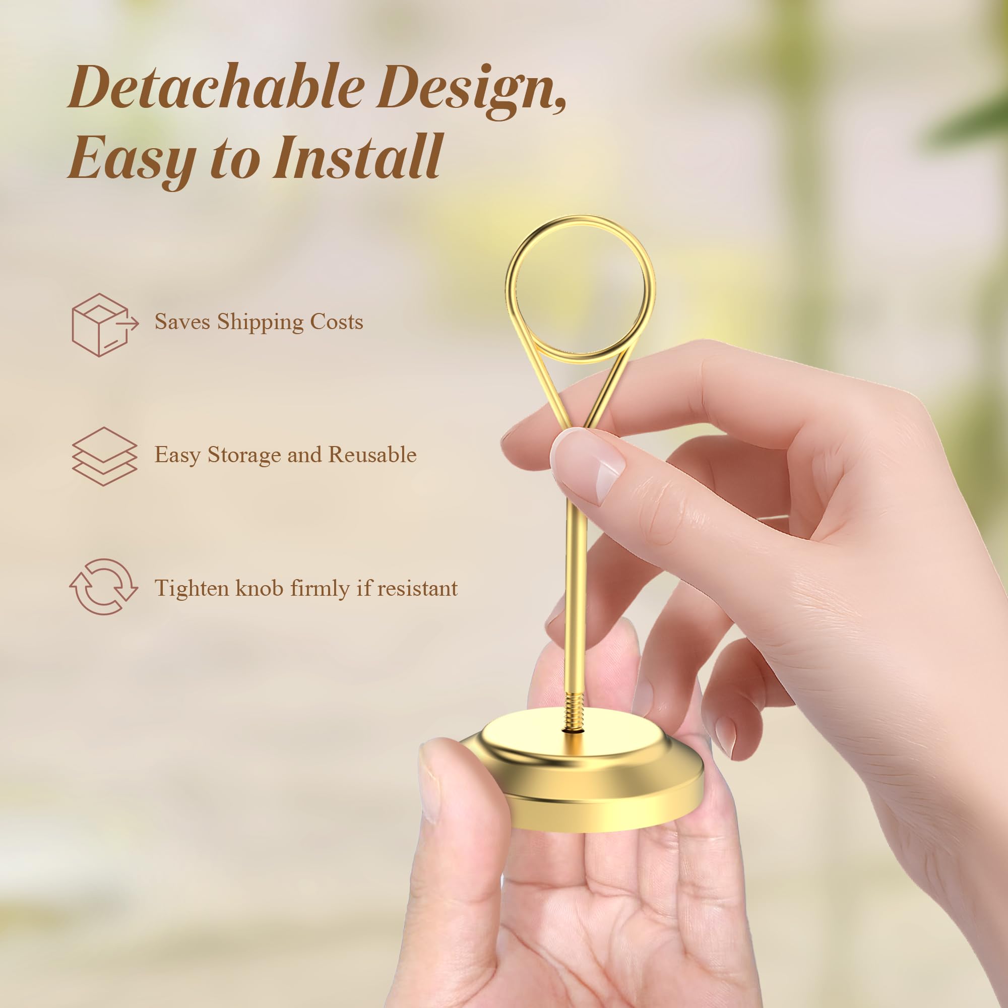 Radezon detachable design allows quick storage and reuse between events.