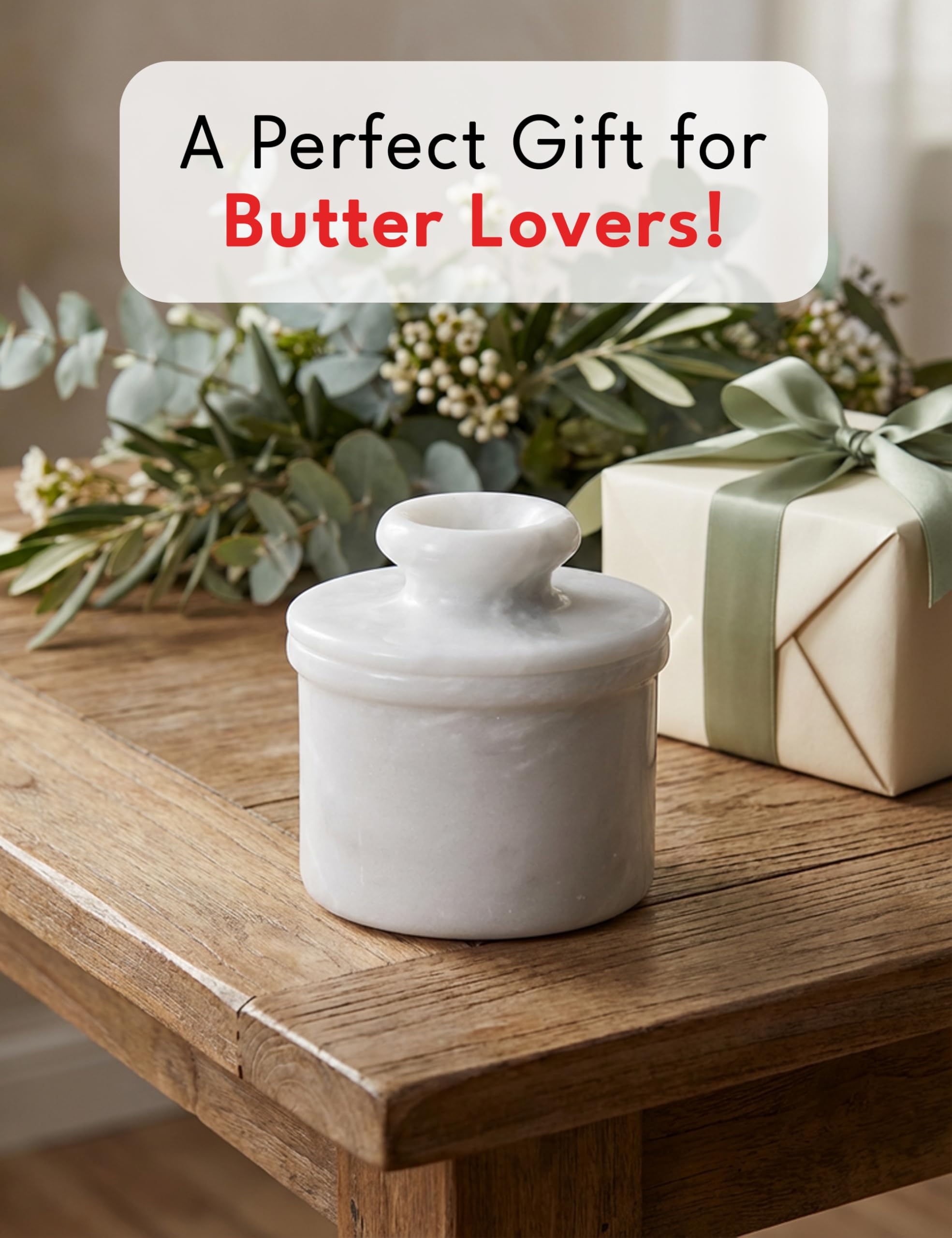 Radicaln butter keeper on a stylish counter enhances everyday breakfast prep.
