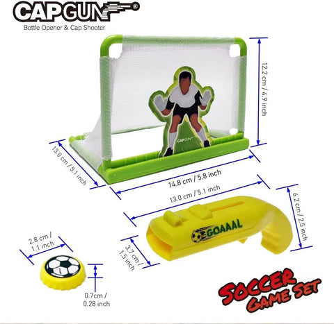 RADIXIUM green cap gun opener complements outdoor gatherings with lively color