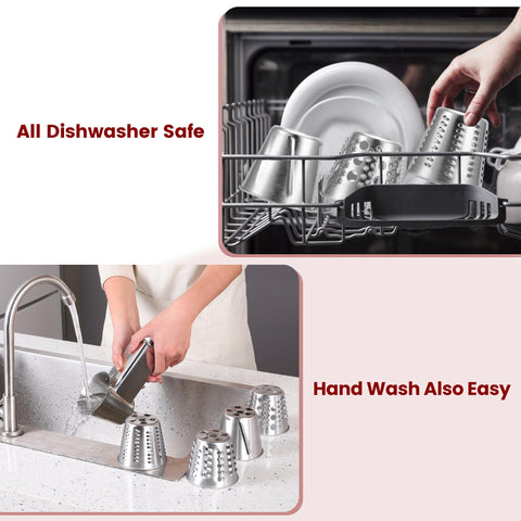 Shredded vegetables ready in a bowl demonstrates time-saving efficiency with RAFBAR