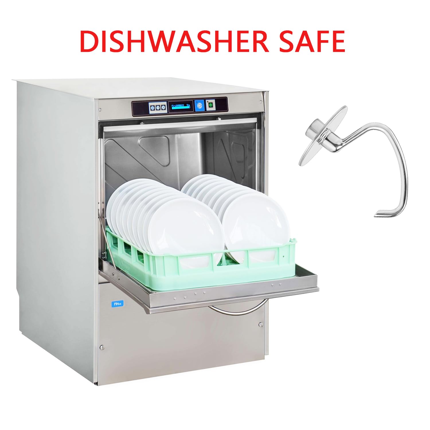 RAF BAR versatile kneading hook handles yeast dough and cookie dough