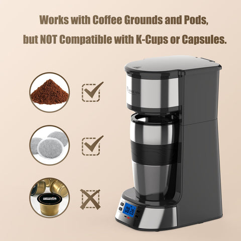 RainBean quick 3-minute brew saves time in busy mornings.