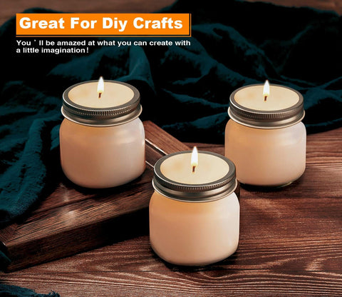 Rainforce jars as elegant mini centerpieces for weddings and events