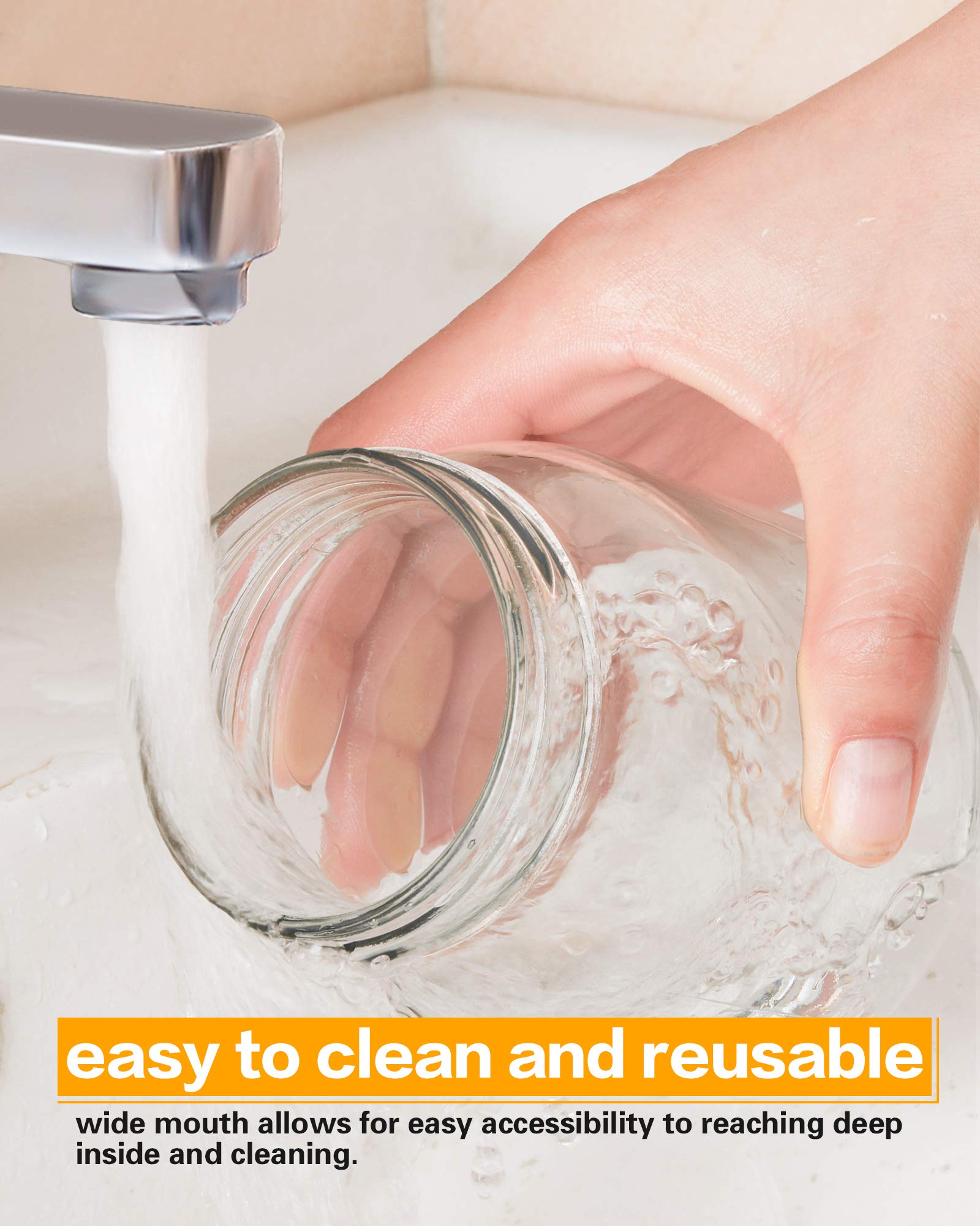 Rainforce silver lid provides an airtight seal to keep freshness.