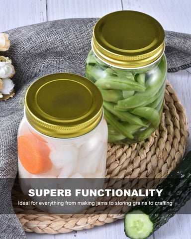 Rainforce wide-opening jar for easy filling and thorough cleaning